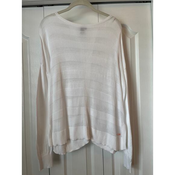 SWEATY BETTY Lighweight Open Back Viscose Sweater NWOT - Picture 1 of 6